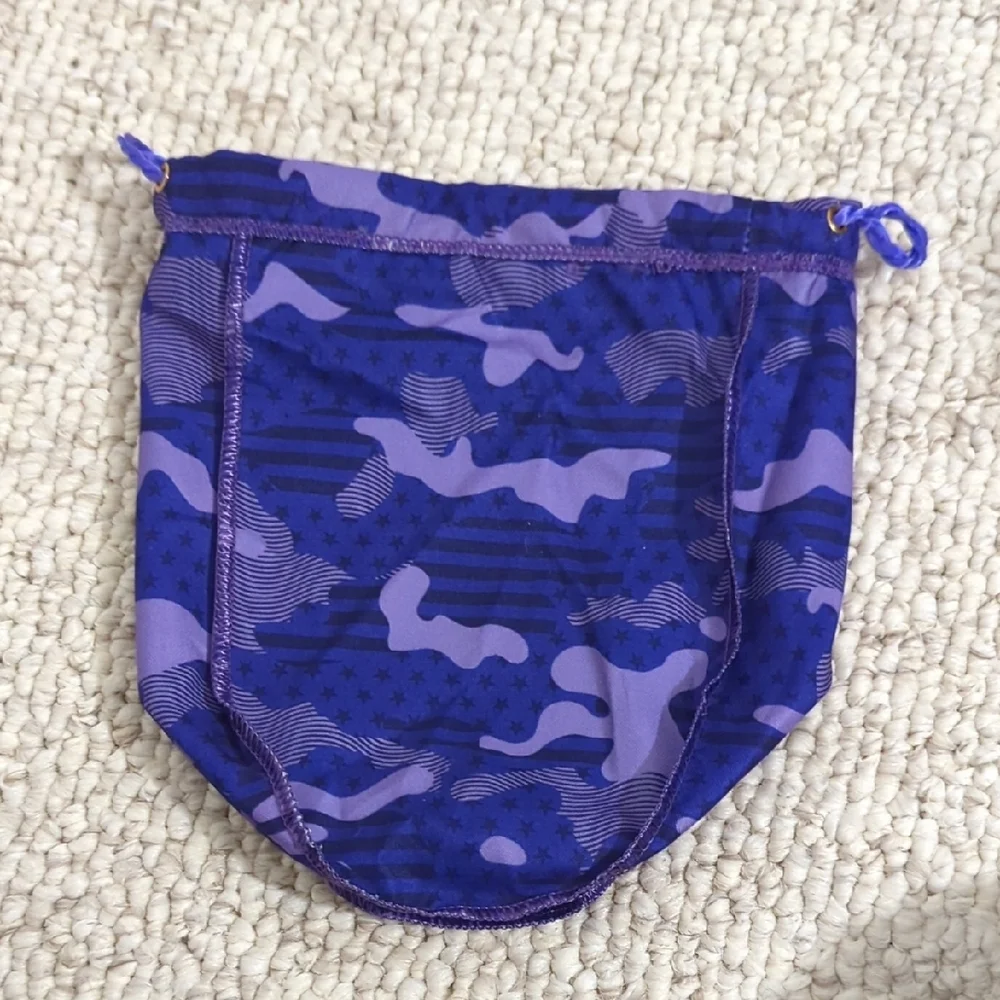 Crown Royal Blue and Purple Bag